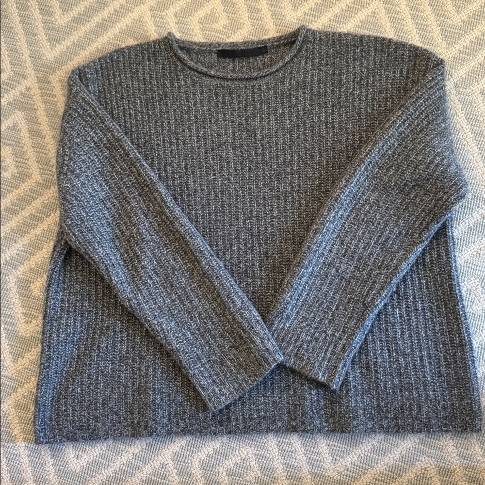 Jenni Kayne cashmere grey sweater S
